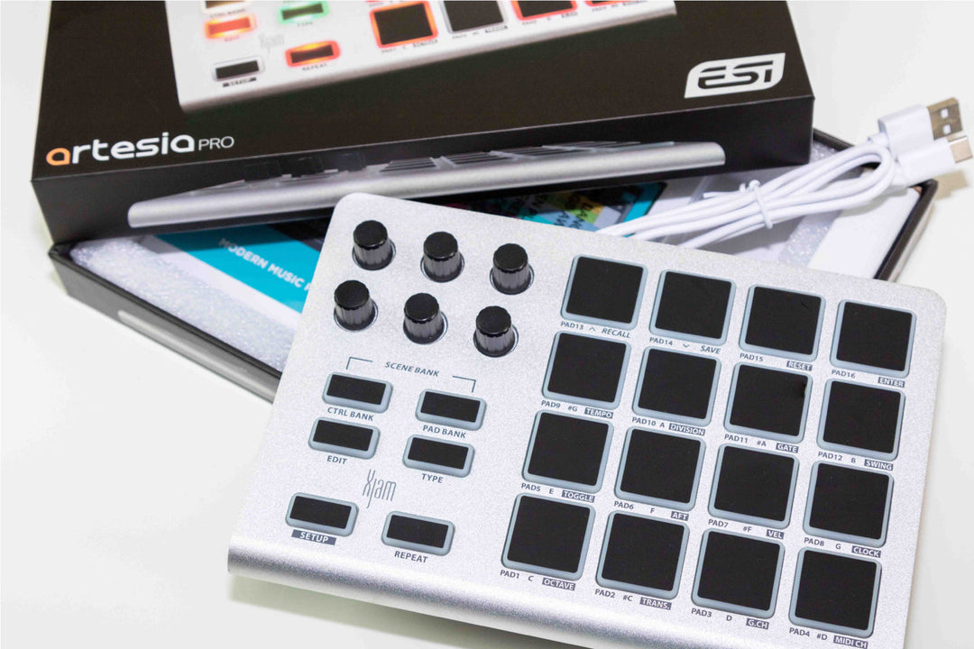 Xjam: The Ultimate Portable MIDI Pad Controller for Beat Makers, Finger Drummers & DJs